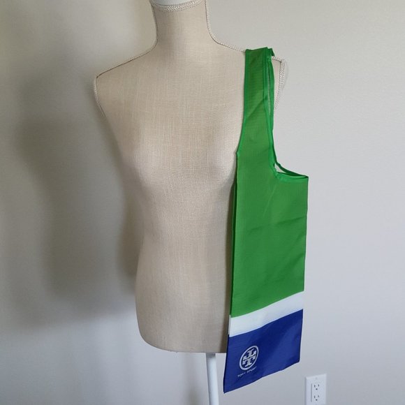 NEW Tory Burch SPORT Tote Bag Reusable Nylon Tote Large - Picture 3 of 10